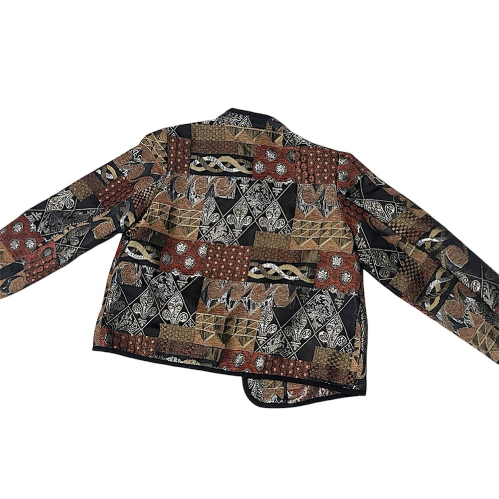Tapestry Patchwork Jacket Dressbarn - image 2